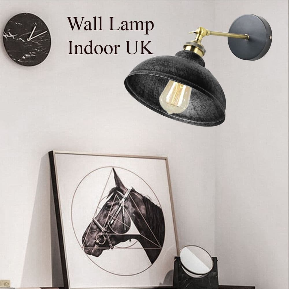 image-Vintage Wall Lamp Industrial Retro Loft Metal Wall Lights Sconce Lamp UK