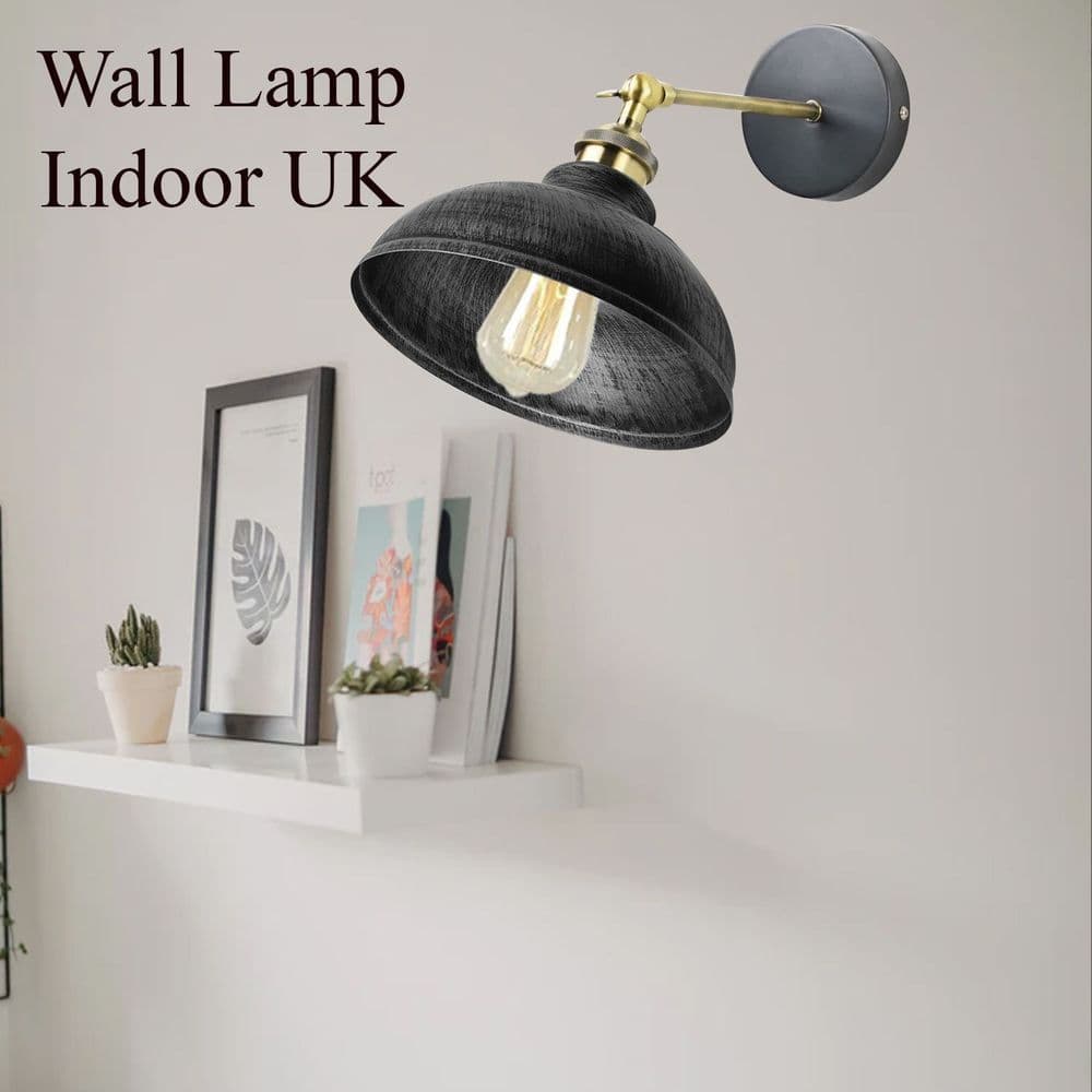 image-Vintage Wall Lamp Industrial Retro Loft Metal Wall Lights Sconce Lamp UK