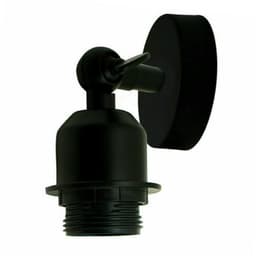 image-Vintage Industrial Indoor Lamp Holder Flush Mount Adjustable Wall Sconce Light Multi Room