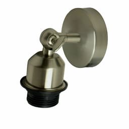 image-Vintage Industrial Indoor Lamp Holder Flush Mount Adjustable Wall Sconce Light Multi Room