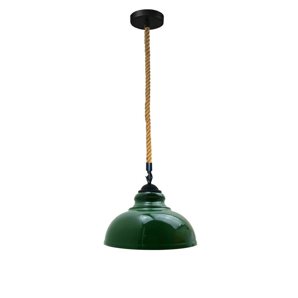 image-Retro Vintage Style Metal Ceiling Hanging Pendant Light