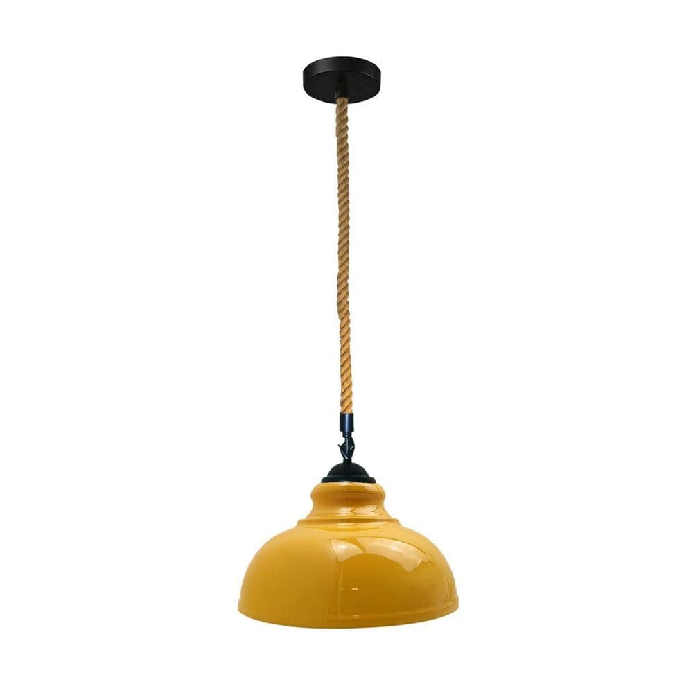 image-Retro Vintage Style Metal Ceiling Hanging Pendant Light