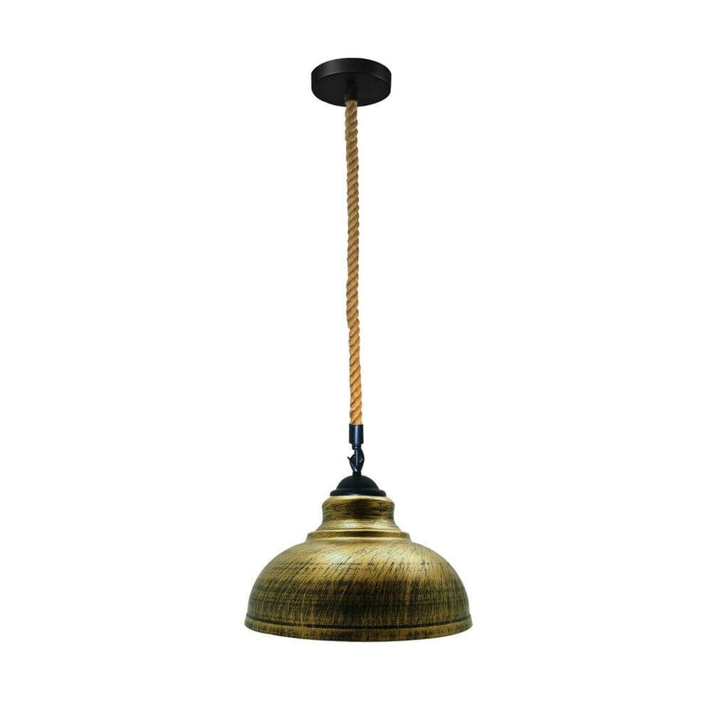 image-Retro Vintage Style Metal Ceiling Hanging Pendant Light