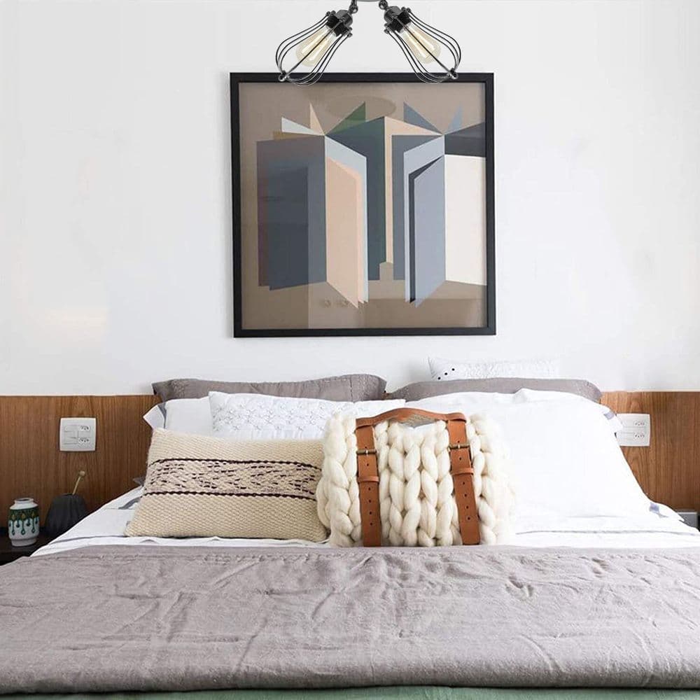 image-Modern Vintage Industrial Retro Loft Ceiling Lamp Shade Pendant Light UK
