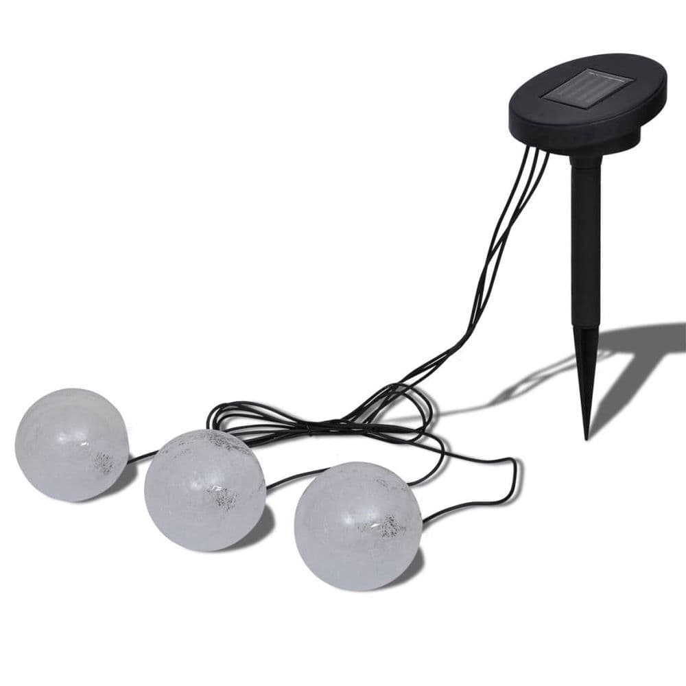 image-Solar Bowl 3 LED Floating Ball Light for Pond Swimming Pool