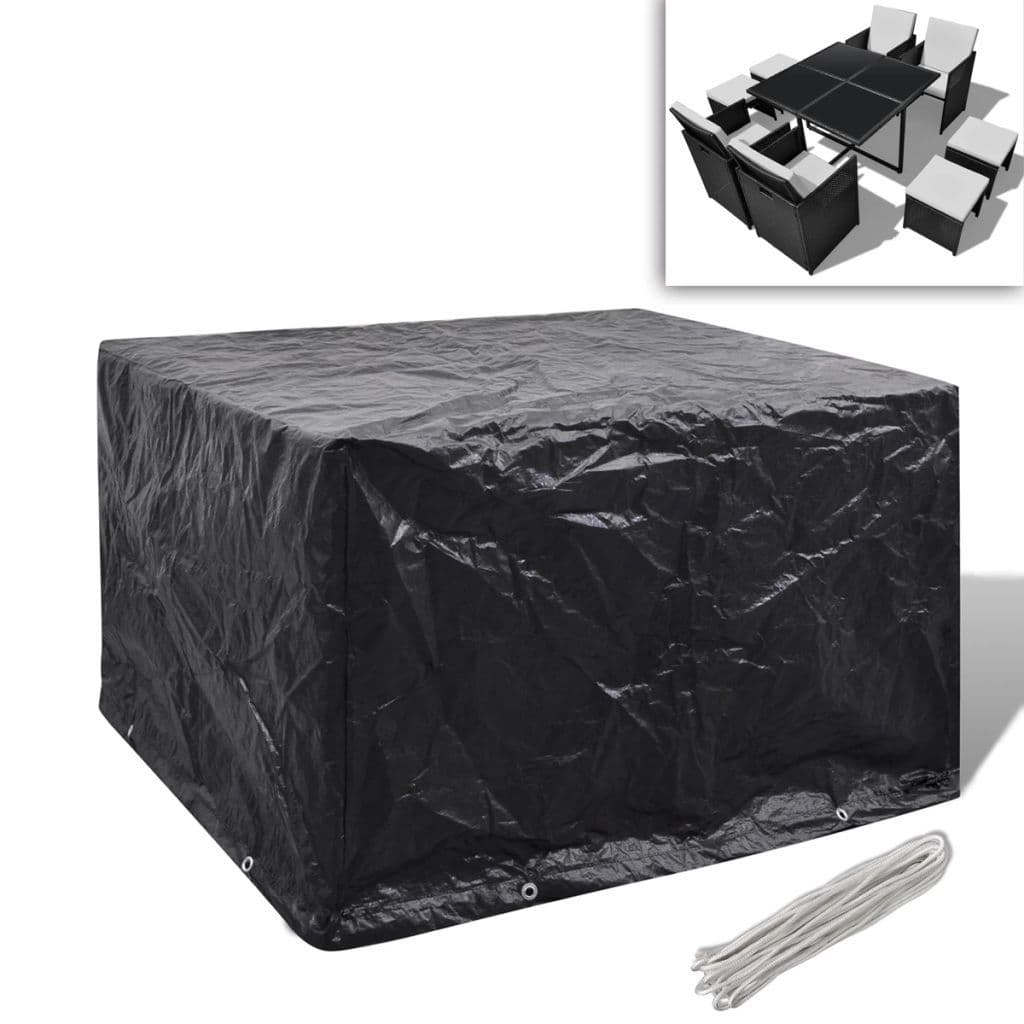 image-vidaXL Garden Furniture Cover 10 Eyelets 260 x 260 x 90 cm