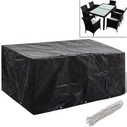 image-vidaXL Garden Furniture Cover 10 Eyelets 260 x 260 x 90 cm