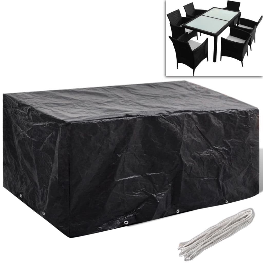 image-vidaXL Garden Furniture Cover 10 Eyelets 260 x 260 x 90 cm