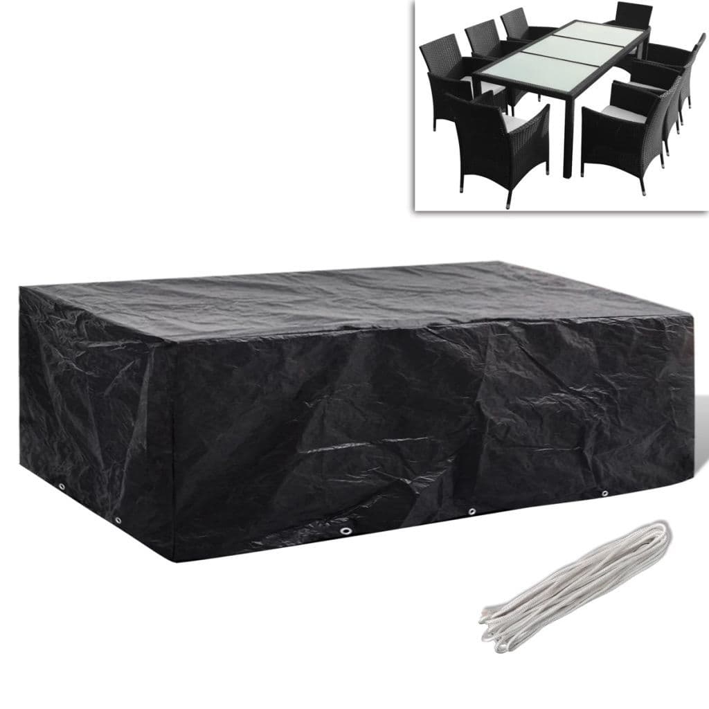 image-vidaXL Garden Furniture Cover 10 Eyelets 260 x 260 x 90 cm