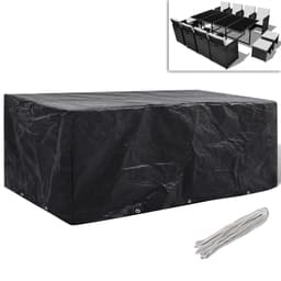 image-vidaXL Garden Furniture Cover 10 Eyelets 260 x 260 x 90 cm