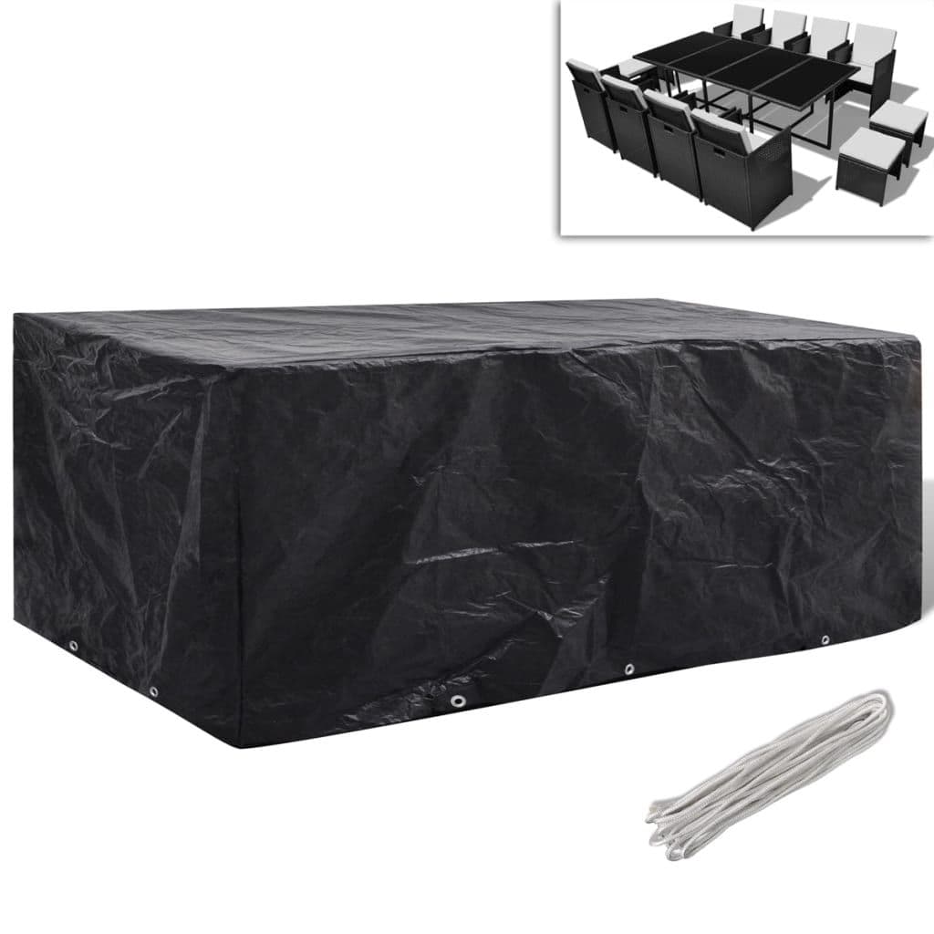 image-vidaXL Garden Furniture Cover 10 Eyelets 260 x 260 x 90 cm