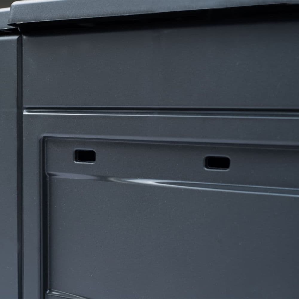 image-Garden Composters 3 pcs Grey 60x60x73cm 780 L