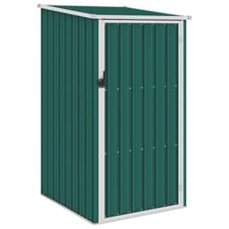 image-Garden Shed Green, Brown Grey & Anthracite 87x98x159 cm Galvanised Steel