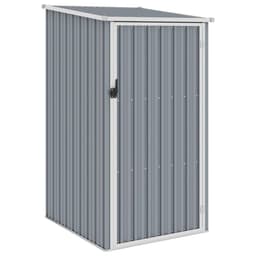 image-Garden Shed Green, Brown Grey & Anthracite 87x98x159 cm Galvanised Steel