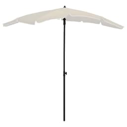 image-Garden Parasol with Pole 200x130 cm