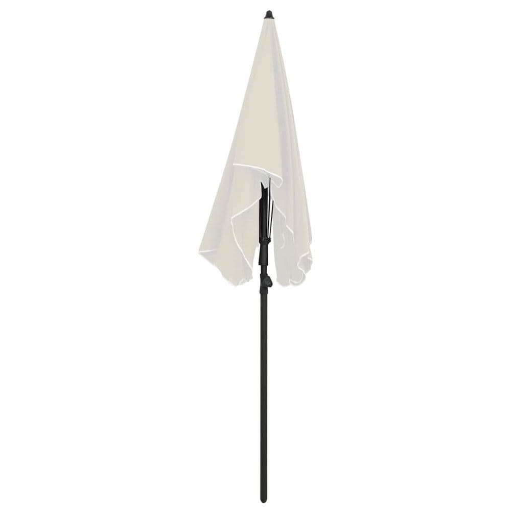 image-Garden Parasol with Pole 200x130 cm