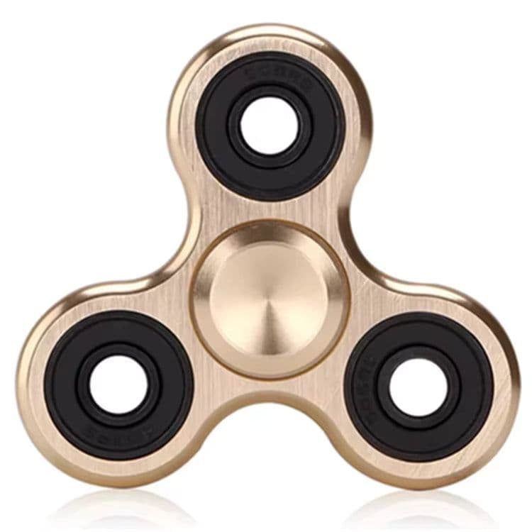 image-Fradoo Triangle Metal Spinner - R188 Bearing for Long Spin Times