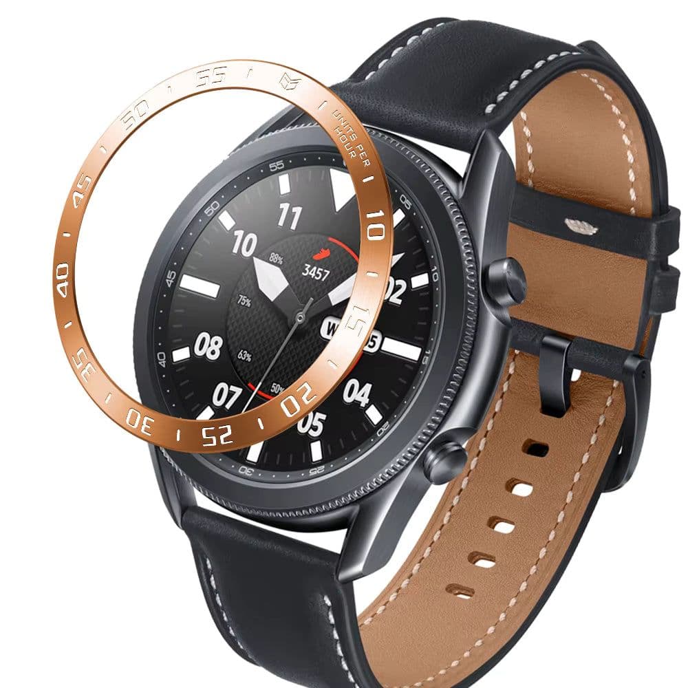 image-Hero Iand Stylish Stainless Steel Bezel Ring for Samsung Galaxy Watch 3