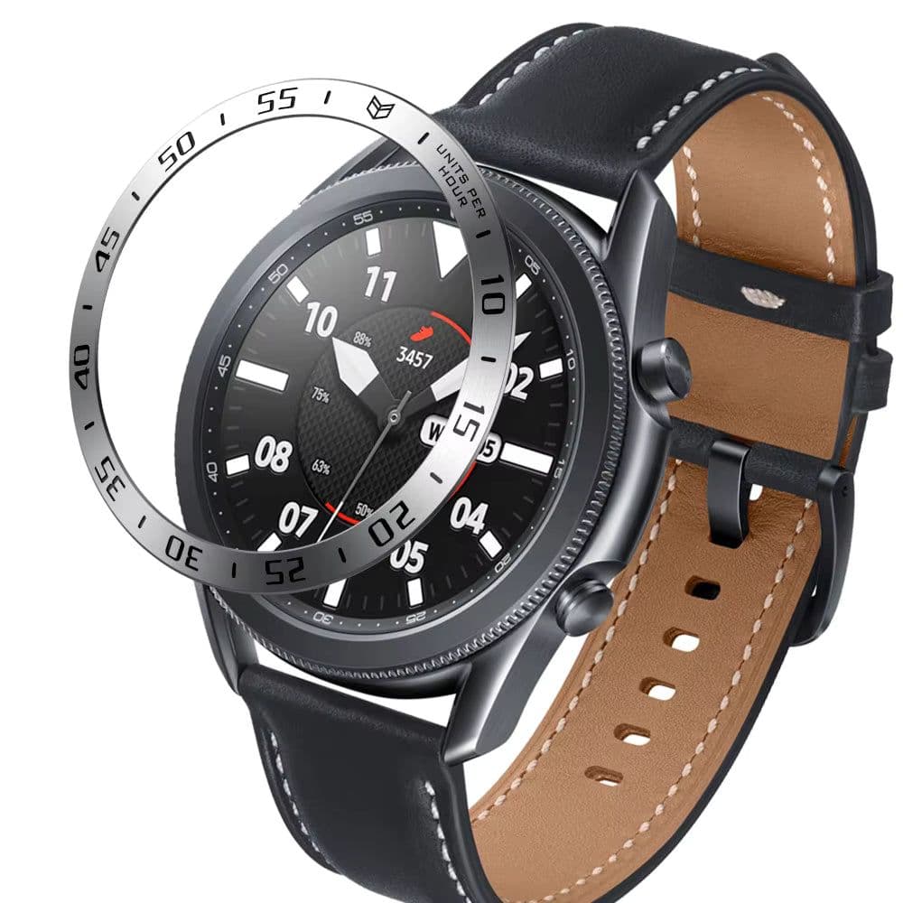 image-Hero Iand Stylish Stainless Steel Bezel Ring for Samsung Galaxy Watch 3