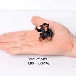 image-SamKaLa Chimpanzee Animal Model - Educational Toy Figurine for Kids