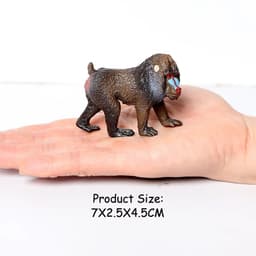 image-SamKaLa Chimpanzee Animal Model - Educational Toy Figurine for Kids