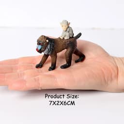 image-SamKaLa Chimpanzee Animal Model - Educational Toy Figurine for Kids