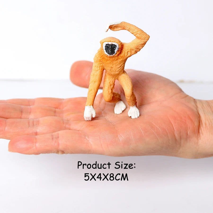 image-SamKaLa Chimpanzee Animal Model - Educational Toy Figurine for Kids