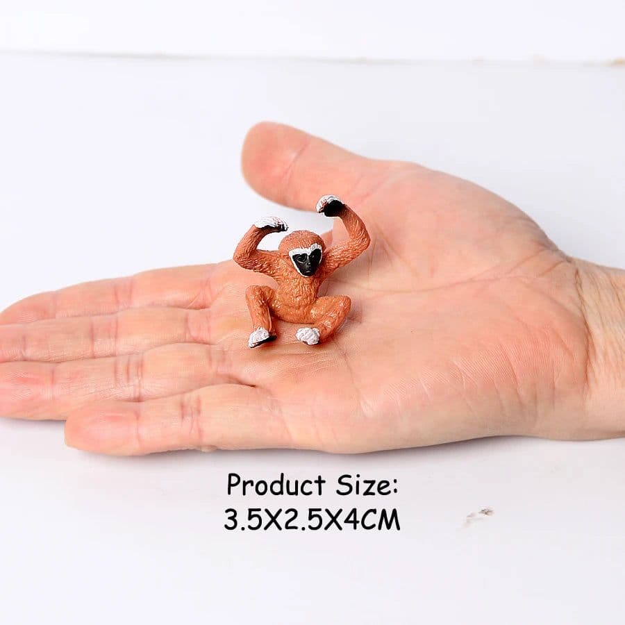 image-SamKaLa Chimpanzee Animal Model - Educational Toy Figurine for Kids