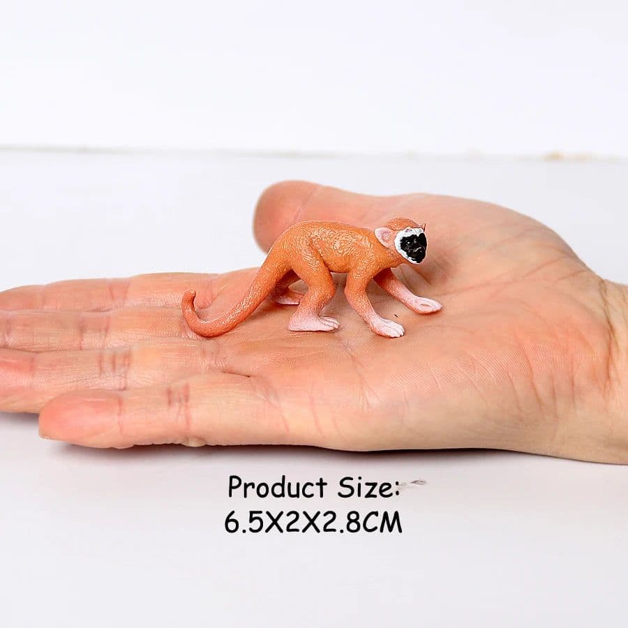 image-SamKaLa Chimpanzee Animal Model - Educational Toy Figurine for Kids