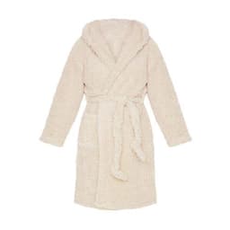 image-Winter Plush Robe - Stylish Knee-Length Comfort for Cosy Evenings
