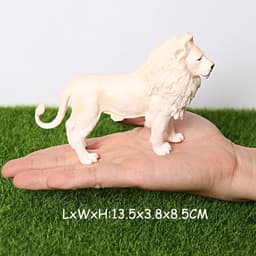 image-UTOMY Saber-Toothed Tiger & Lion Model - Educational Action Figure Toy