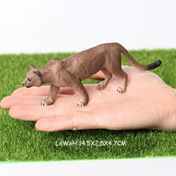 image-UTOMY Saber-Toothed Tiger & Lion Model - Educational Action Figure Toy