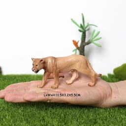 image-UTOMY Saber-Toothed Tiger & Lion Model - Educational Action Figure Toy