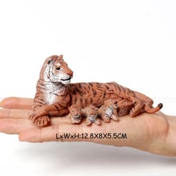 image-UTOMY Saber-Toothed Tiger & Lion Model - Educational Action Figure Toy
