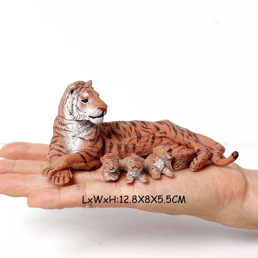 image-UTOMY Saber-Toothed Tiger & Lion Model - Educational Action Figure Toy
