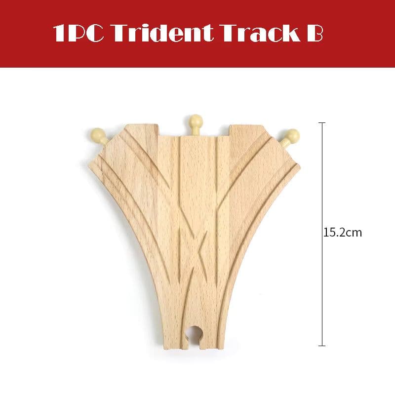 image-skxnier Wooden Railway Track - Educational 3D Assemble Train Toy