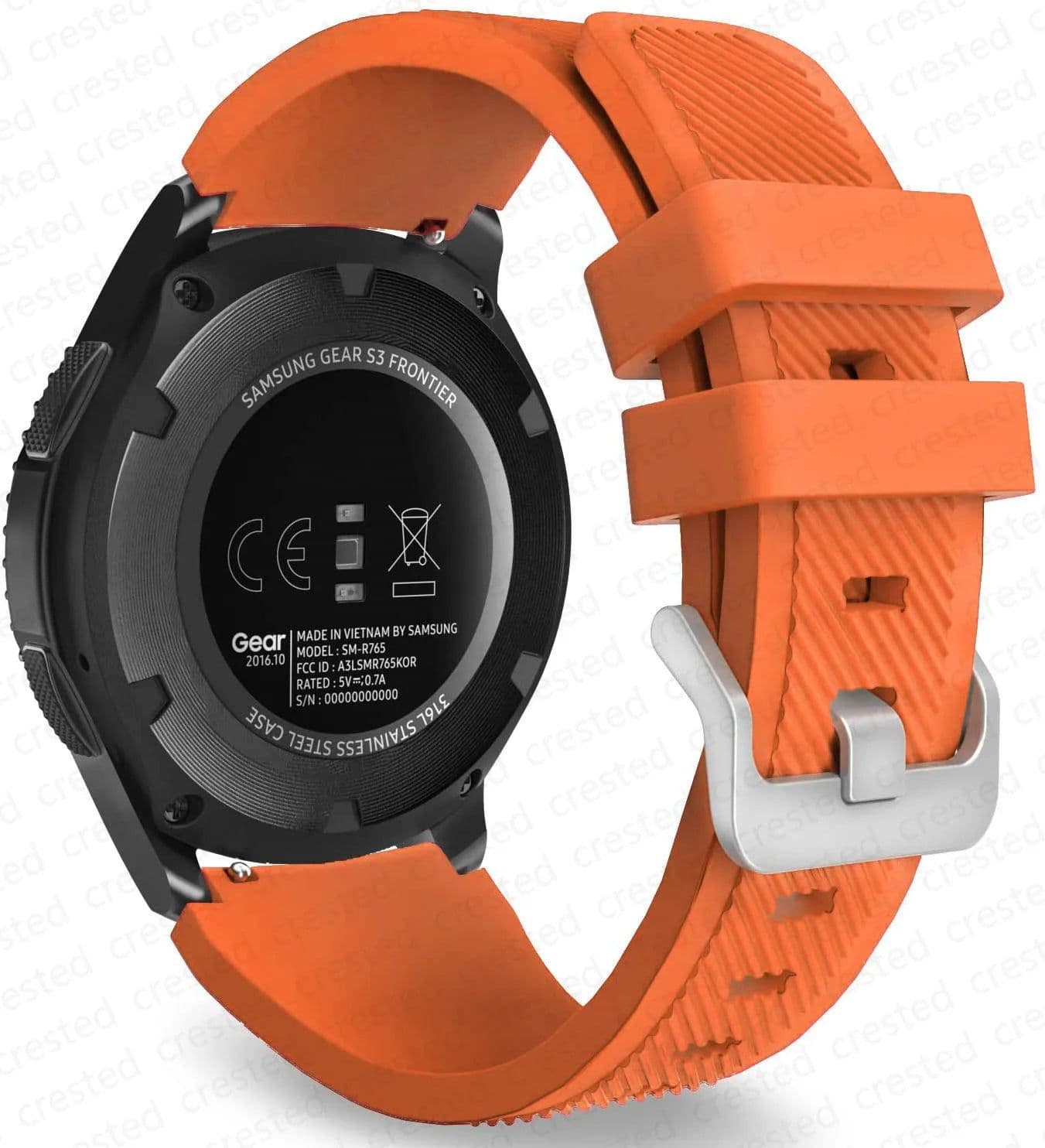 image-Lerxiuer Silicone Strap for Samsung Galaxy Watch 46mm | Comfort & Style