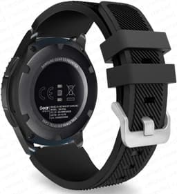 image-Lerxiuer Silicone Strap for Samsung Galaxy Watch 46mm | Comfort & Style