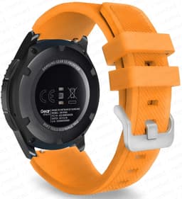 image-Lerxiuer Silicone Strap for Samsung Galaxy Watch 46mm | Comfort & Style