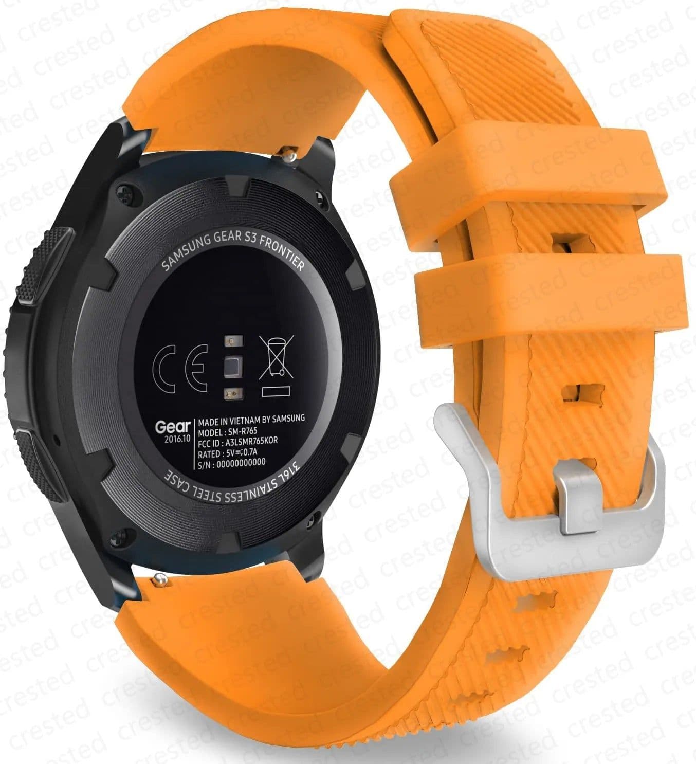 image-Lerxiuer Silicone Strap for Samsung Galaxy Watch 46mm | Comfort & Style
