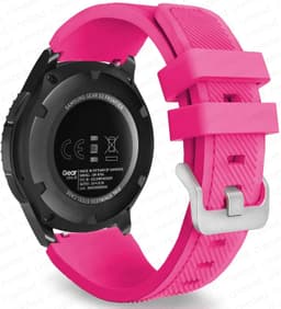 image-Lerxiuer Silicone Strap for Samsung Galaxy Watch 46mm | Comfort & Style