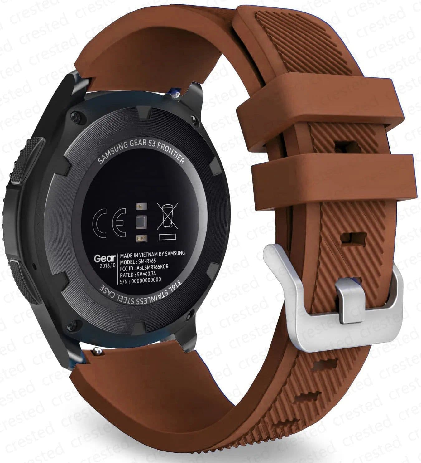 image-Lerxiuer Silicone Strap for Samsung Galaxy Watch 46mm | Comfort & Style