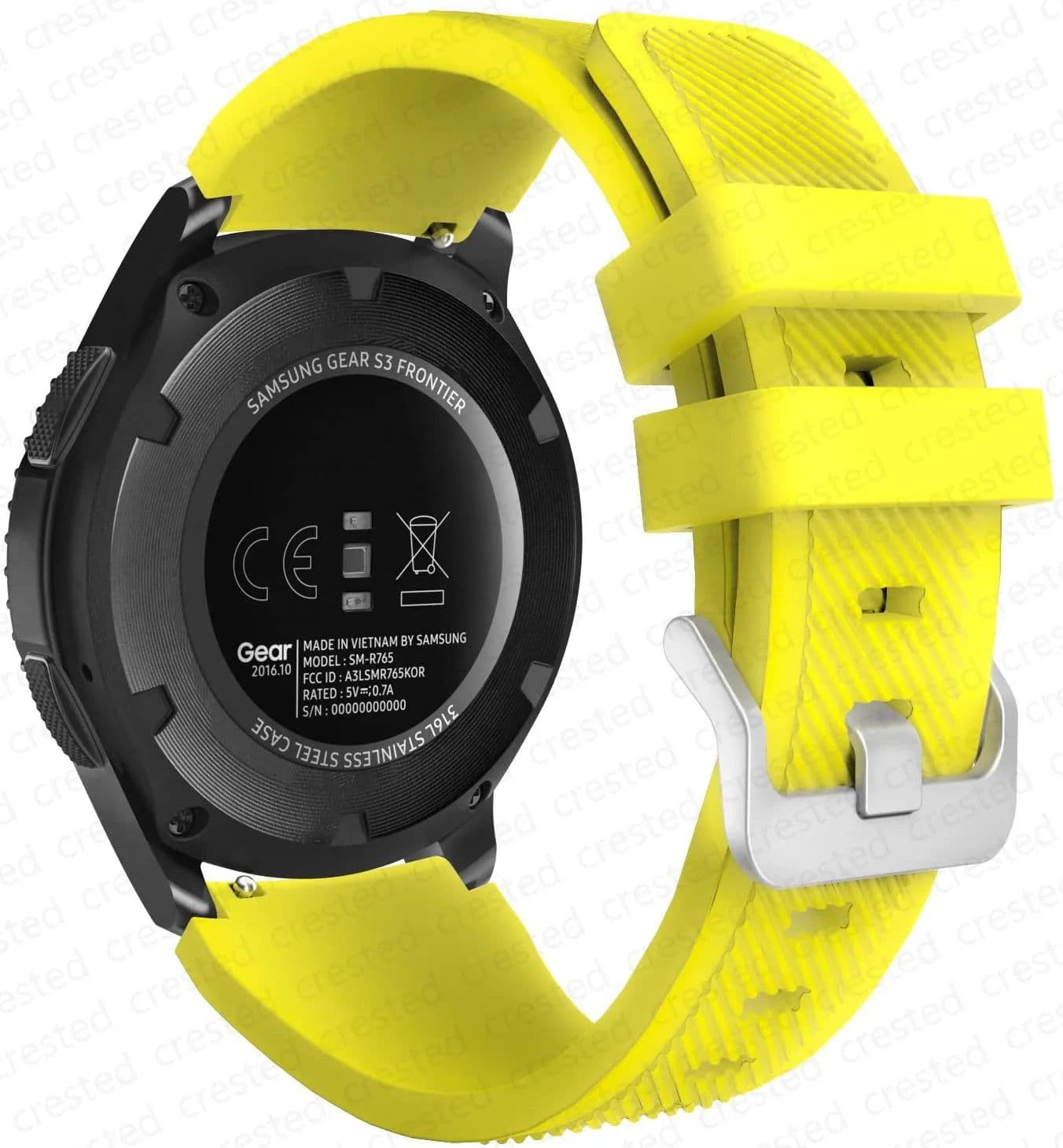 image-Lerxiuer Silicone Strap for Samsung Galaxy Watch 46mm | Comfort & Style