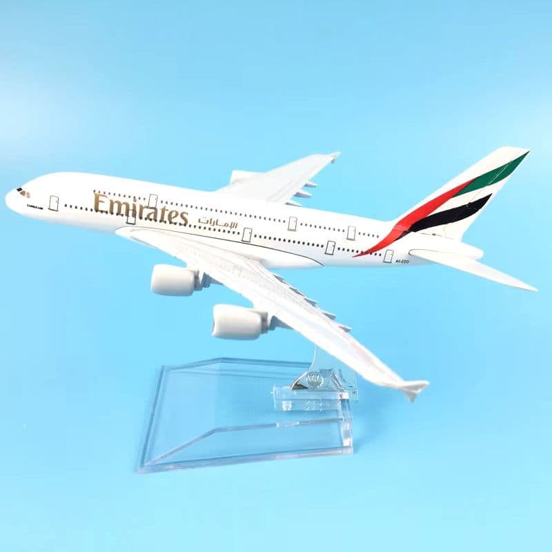 image-JASON TUTU Diecast Metal Model Aircraft - 1:400 Scale Plane for Collectors