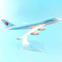 image-JASON TUTU Diecast Metal Model Aircraft - 1:400 Scale Plane for Collectors