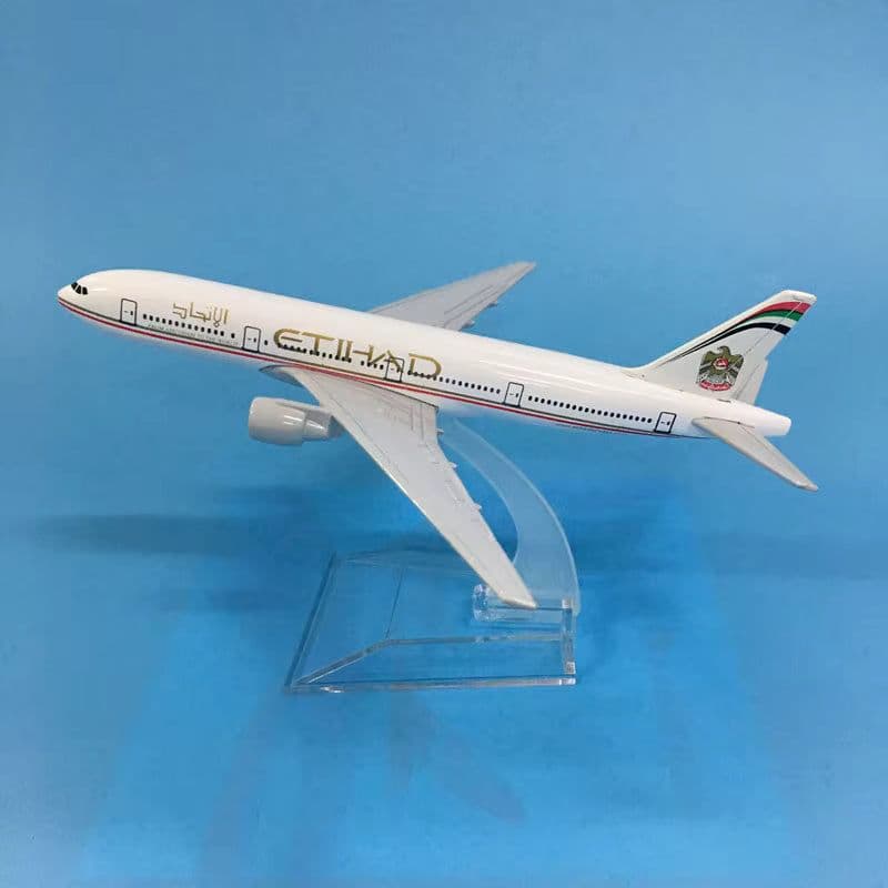 image-JASON TUTU Diecast Metal Model Aircraft - 1:400 Scale Plane for Collectors