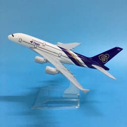 image-JASON TUTU Diecast Metal Model Aircraft - 1:400 Scale Plane for Collectors