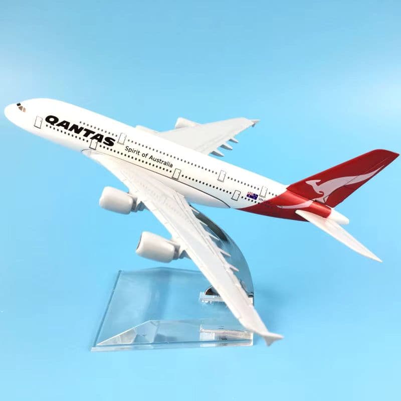 image-JASON TUTU Diecast Metal Model Aircraft - 1:400 Scale Plane for Collectors