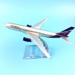 image-JASON TUTU Diecast Metal Model Aircraft - 1:400 Scale Plane for Collectors