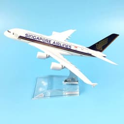 image-JASON TUTU Diecast Metal Model Aircraft - 1:400 Scale Plane for Collectors